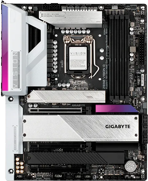 материнская плата Gigabyte Z590 Vision G